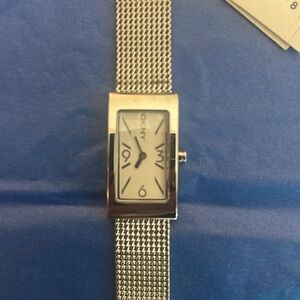DKNY Silver Mesh Bracelet Watch